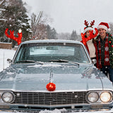 Christmas Reindeer Antlers Car Decoration