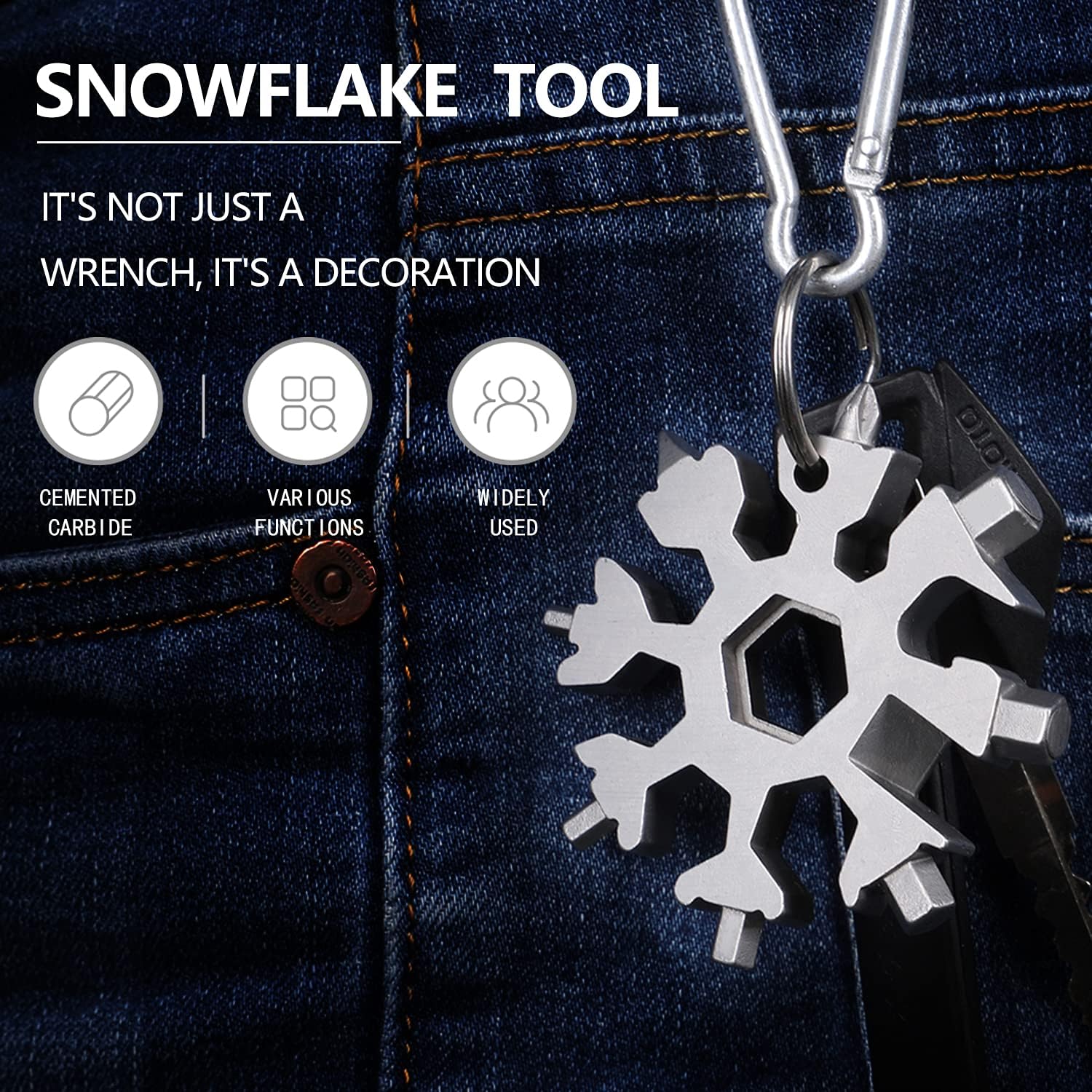 18 in 1 Snowflake