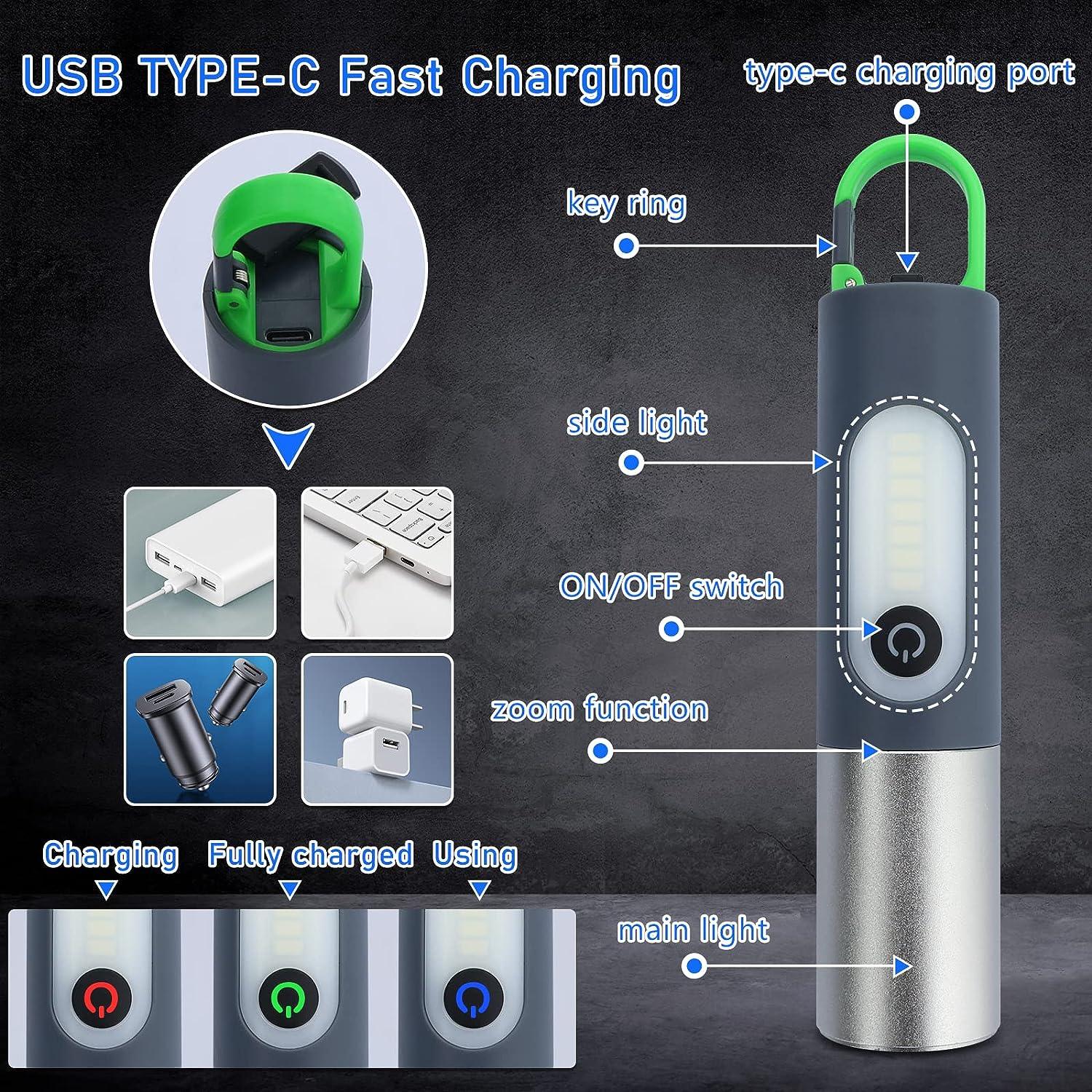 Powerful Zoomable 5-in-1 LED Flashlight - 961stores