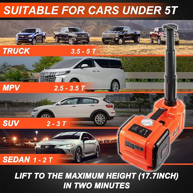 12 in 1 Electric Car Jack