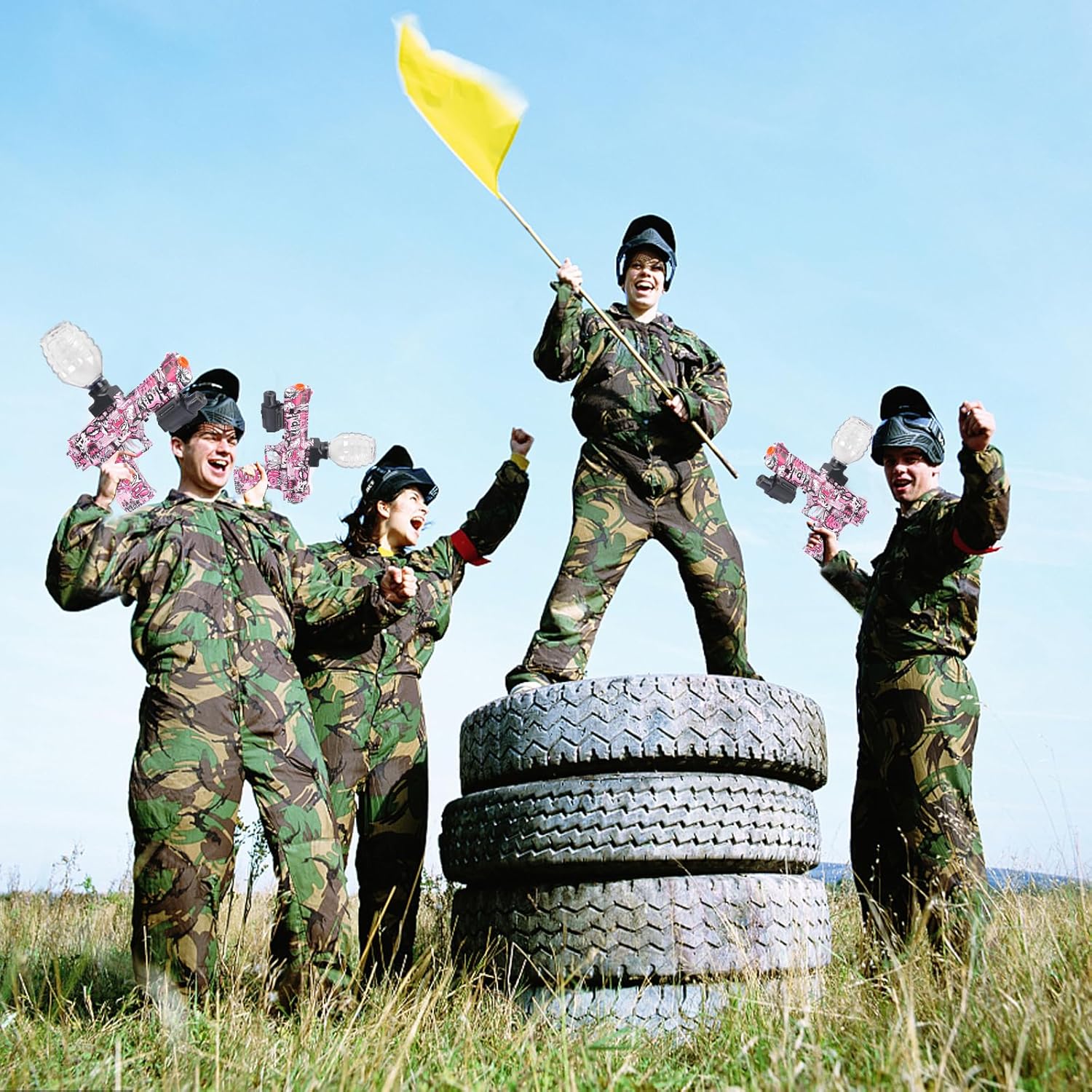 Gel Blaster Handgun + 1000 Gel Balls