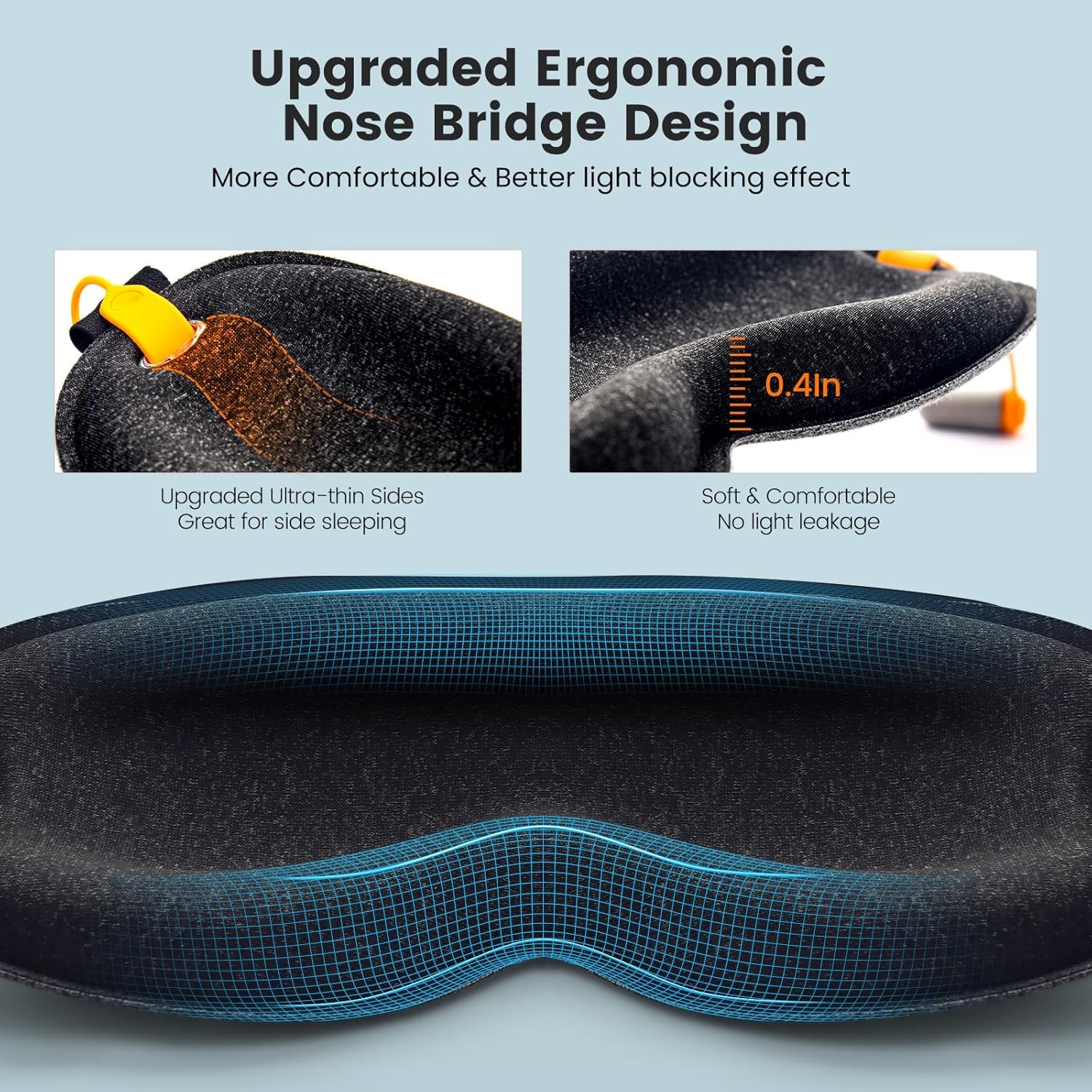 Sleep Mask with Earplugs