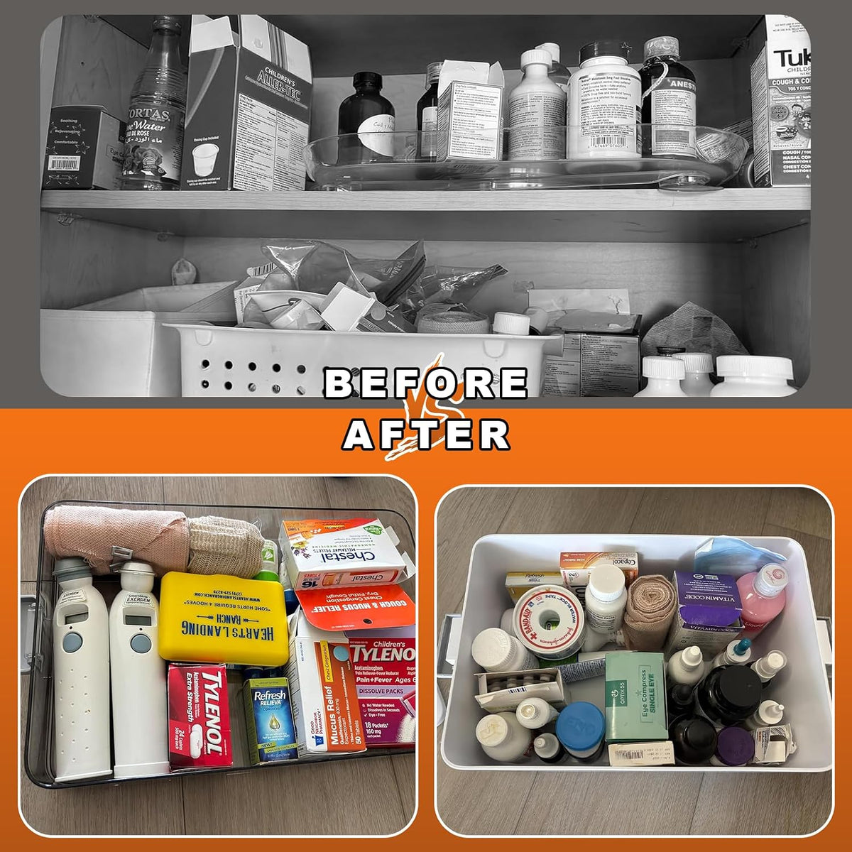 3-Tier Medicine Storage Organizer Box