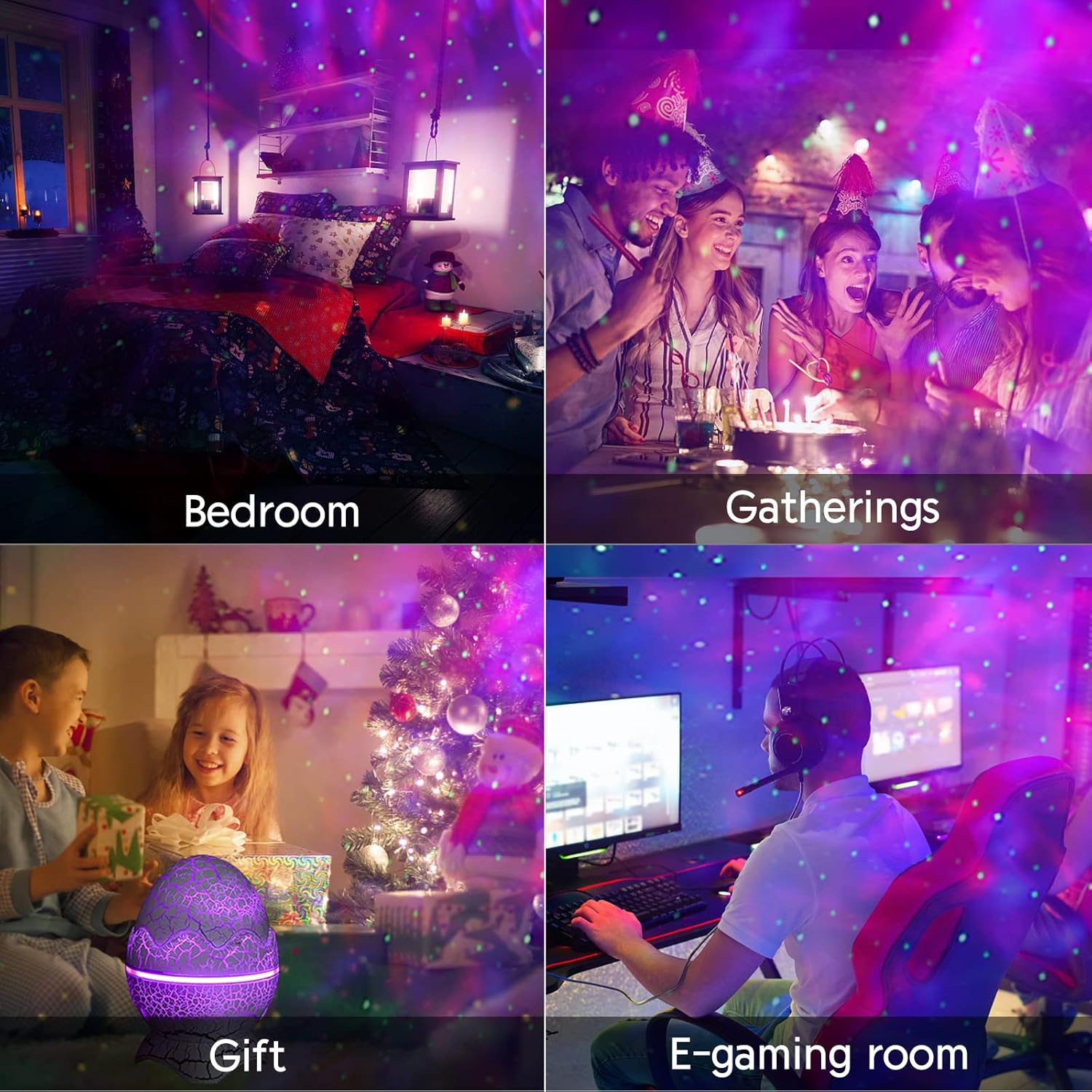 Dinosaur Egg Galaxy Projector