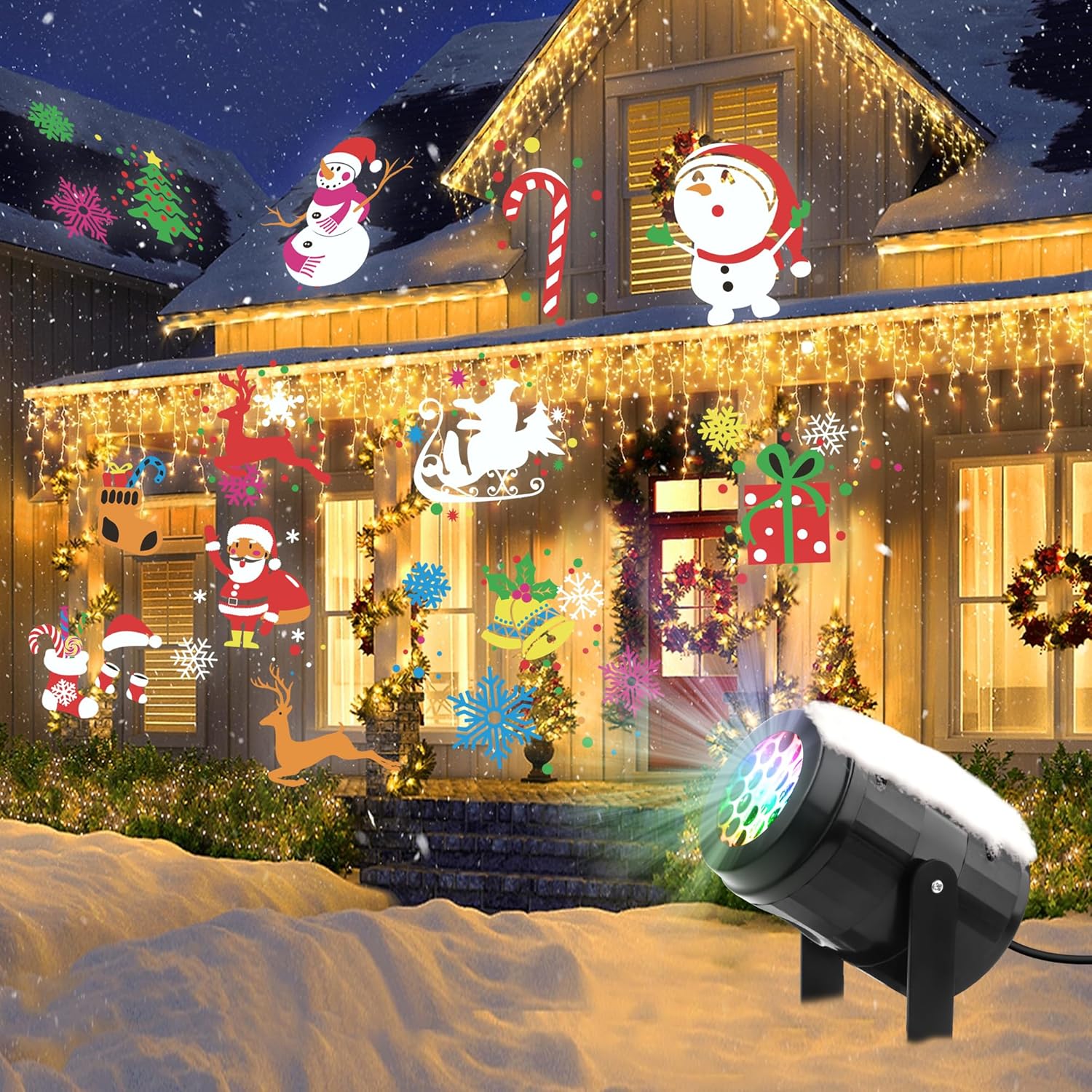 Christmas Led Projection Light