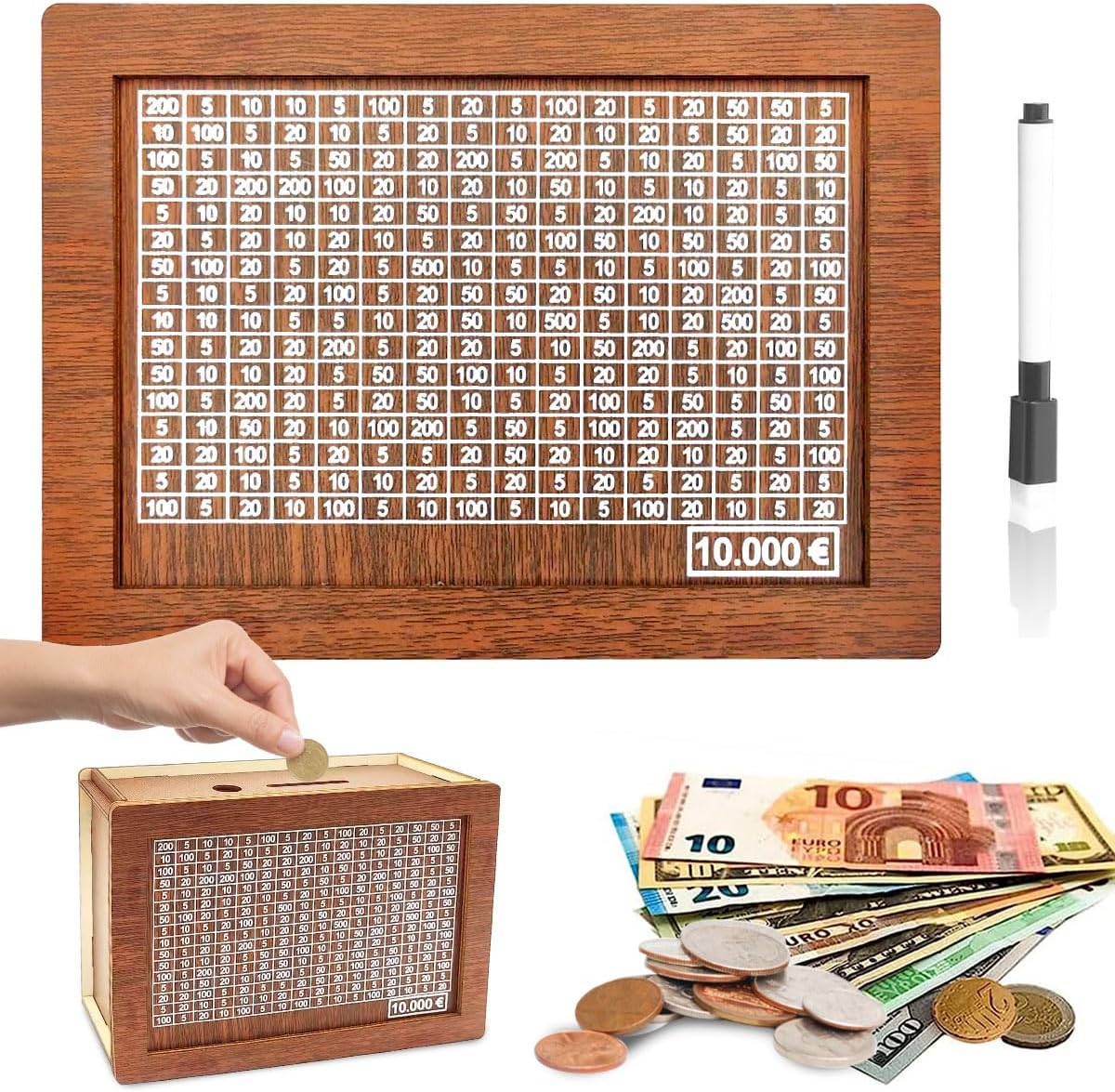 Money Saving Box Tracker