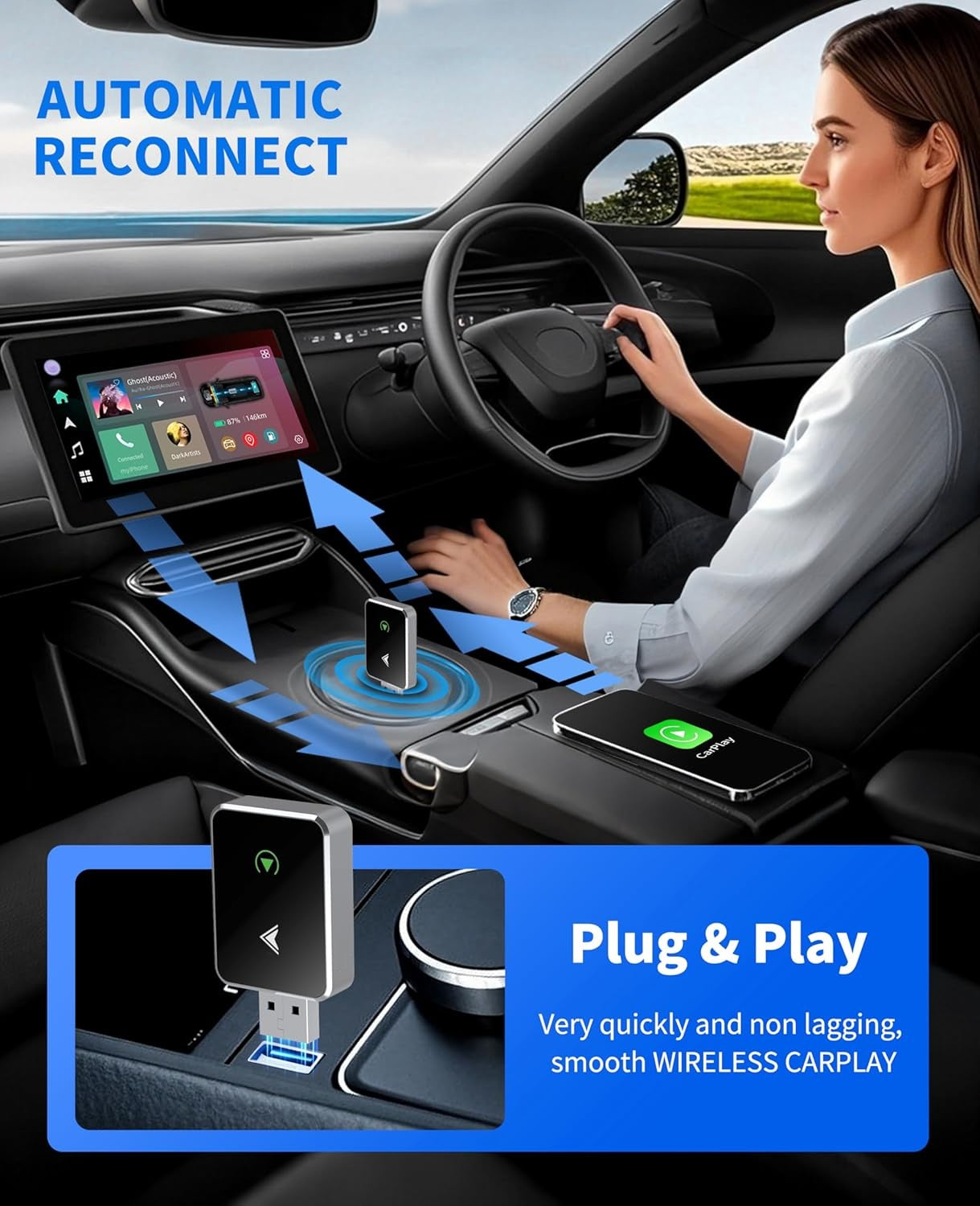Wireless CarPlay Adapter