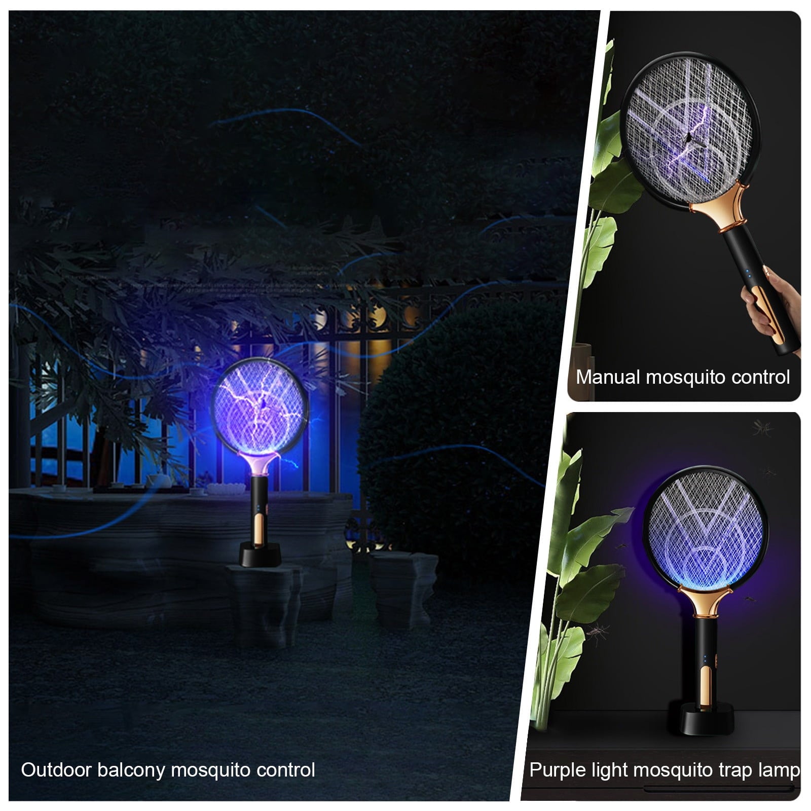 Rechargeable Electric Mosquito Racket