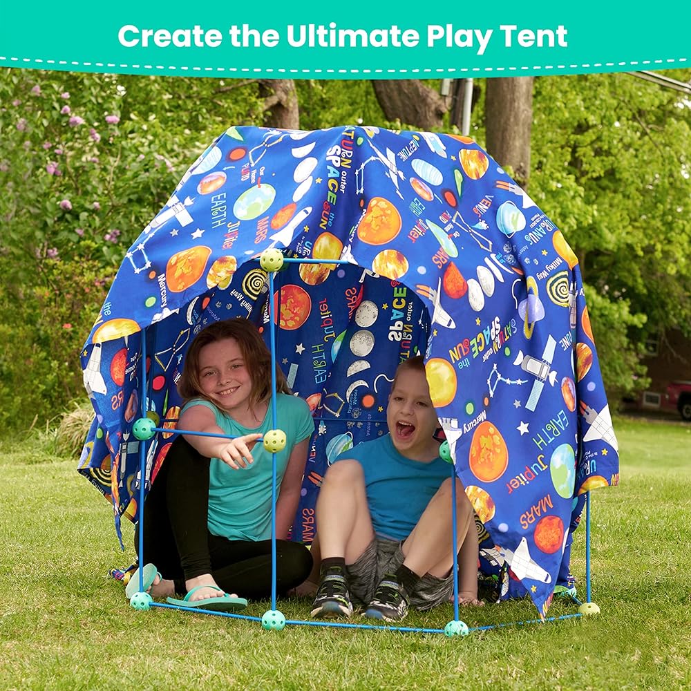 Kids Fort Building Kit – 100 Pieces Set