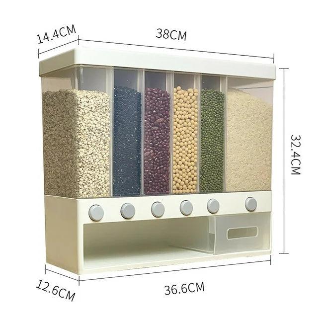 Wall Mounted Grains Dispenser - 961stores