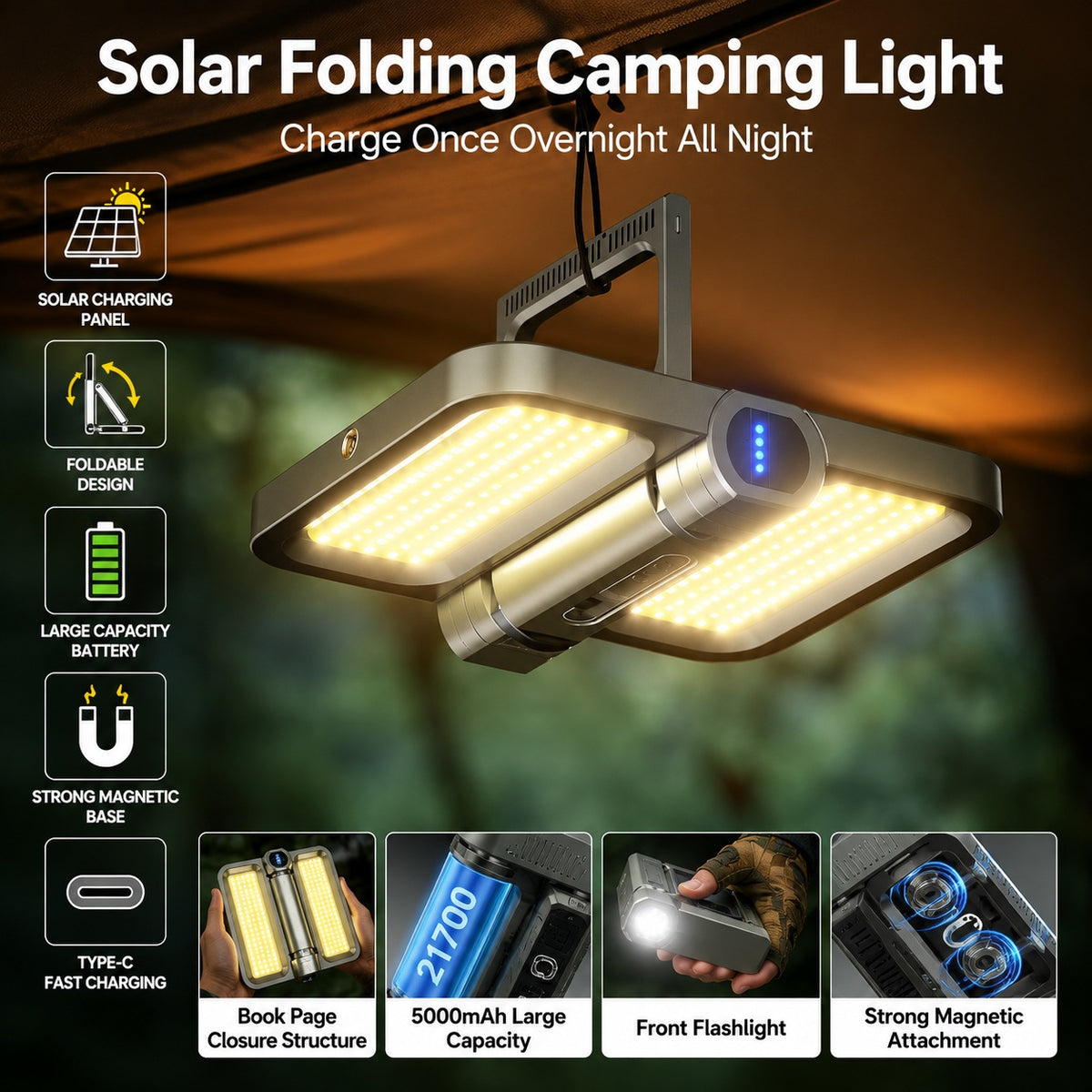 Rechargeable Solar Light