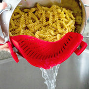 Clip-On Silicone Pot Strainer
