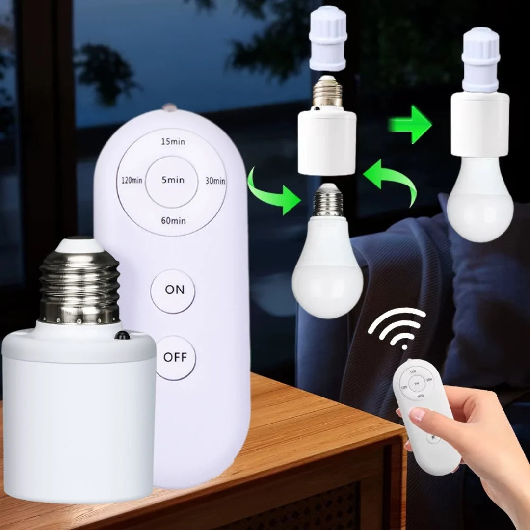 Remote Controlled Lamp Adapter (douille)