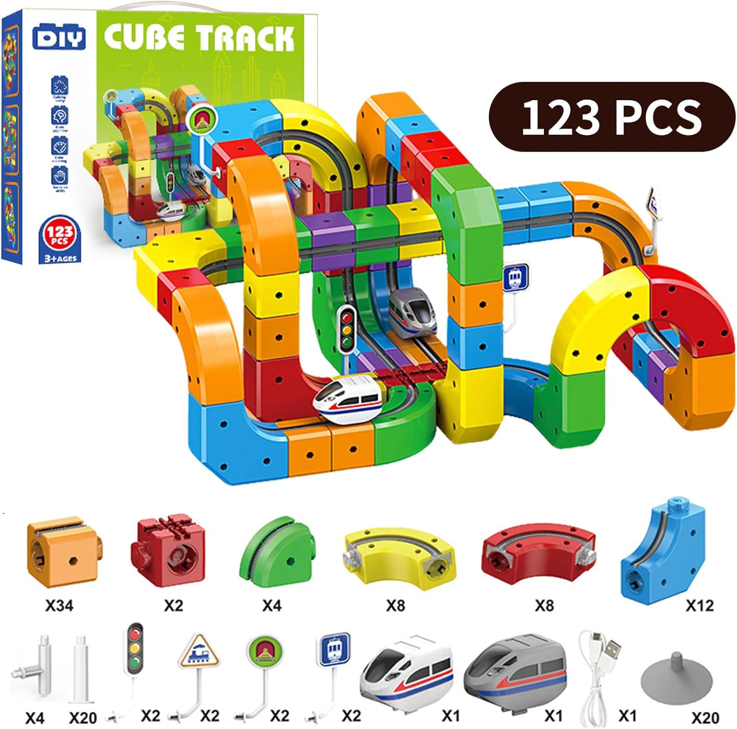 Clickrail Electric Train Set
