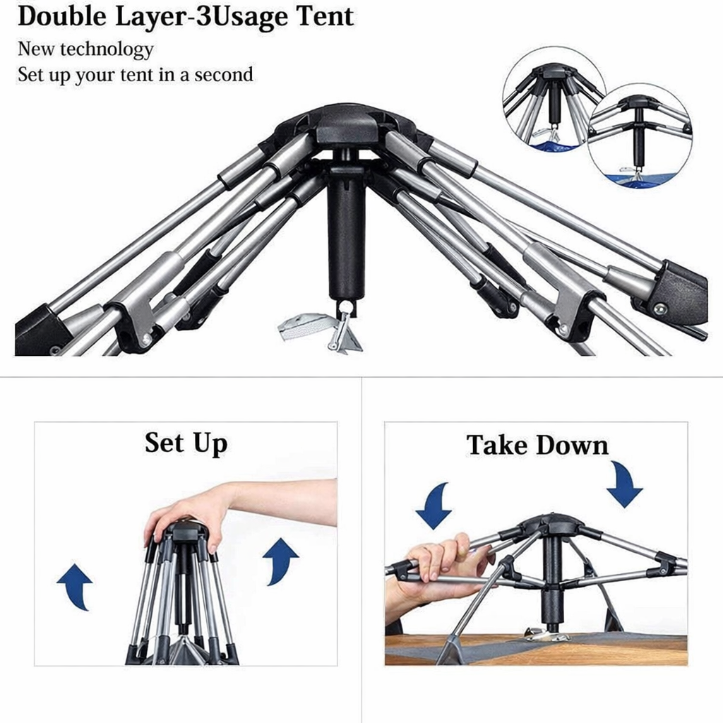 Instant Setup 2-3 Person Tent