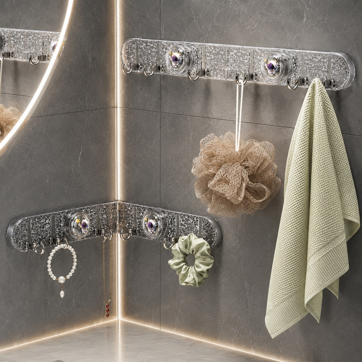 Foldable Corner Wall Hook