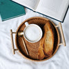 Decorative Serving Rattan Tray