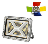 Rechargeable LED Floodlight + 4 Color Lenses