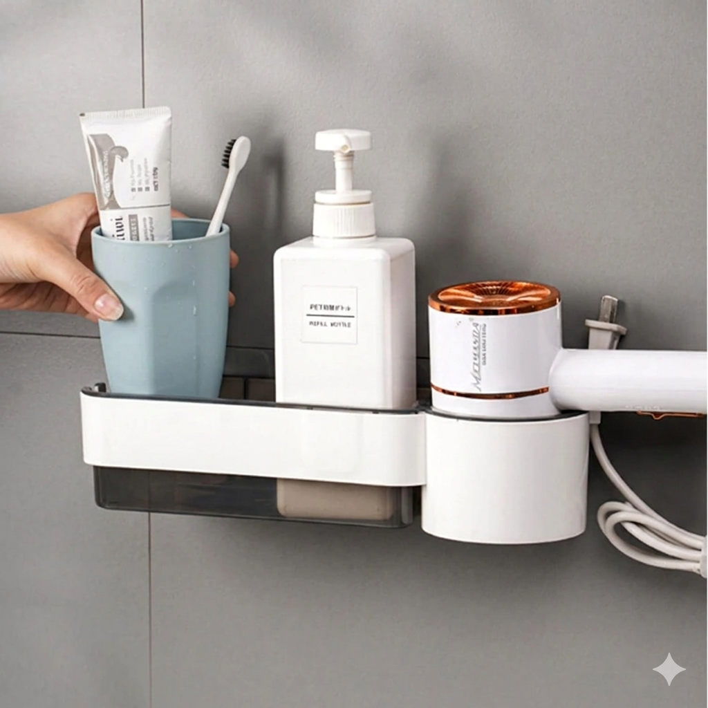Hair Dryer Holder Organizer
