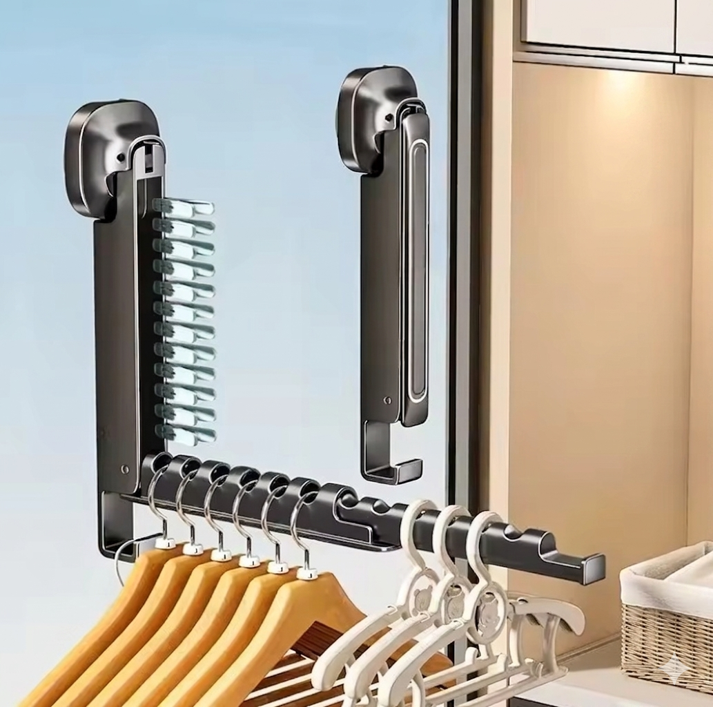 Extendable Wall Clothes Hook