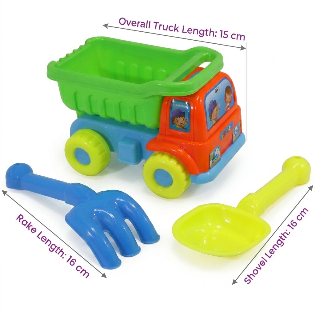 Beach Sand Truck Play Set