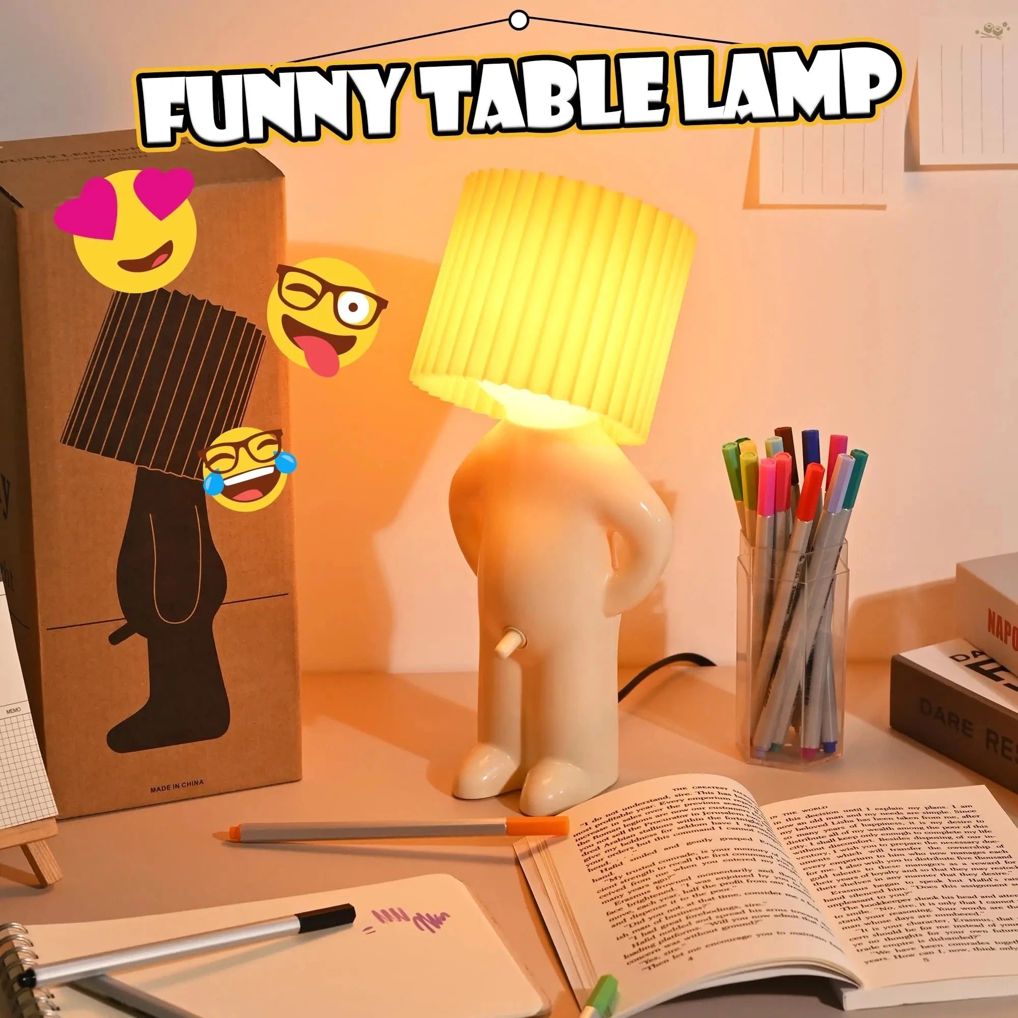 Shy Boy Night Lamp