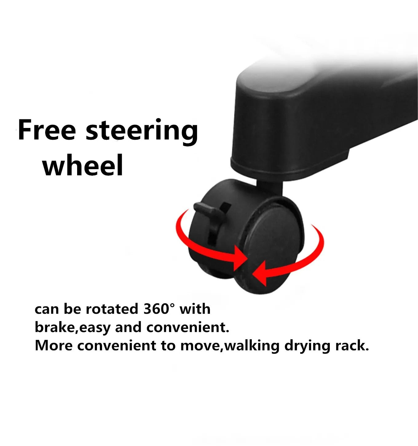 Single Pole Clothes Rack