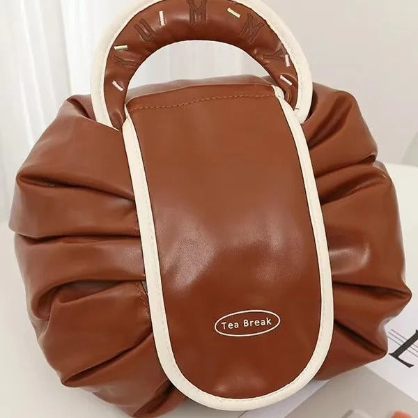 Flat Expandable Makeup Bag