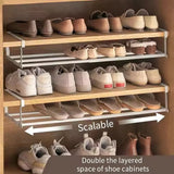 Extensible Shoe Rack Organizer