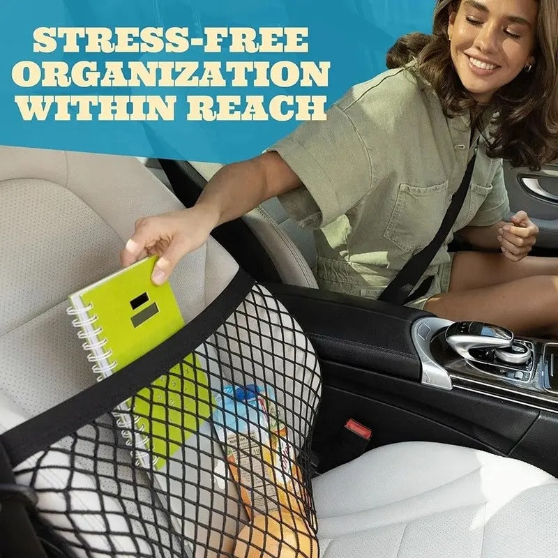 Car Seat Net Organizer