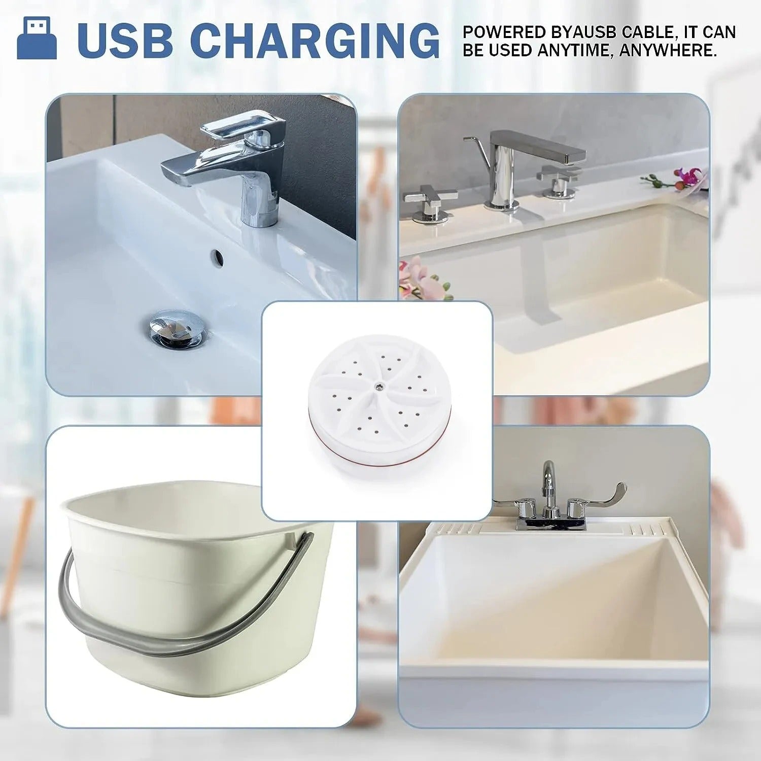 Mini Portable Washing Machine