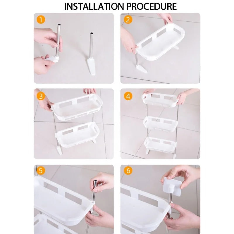 Over the Toilet Storage Rack