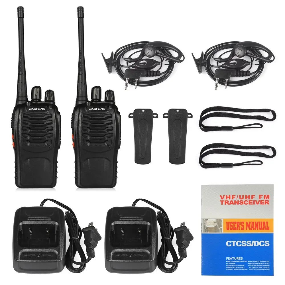BF-888S Talkie-Walkie x2