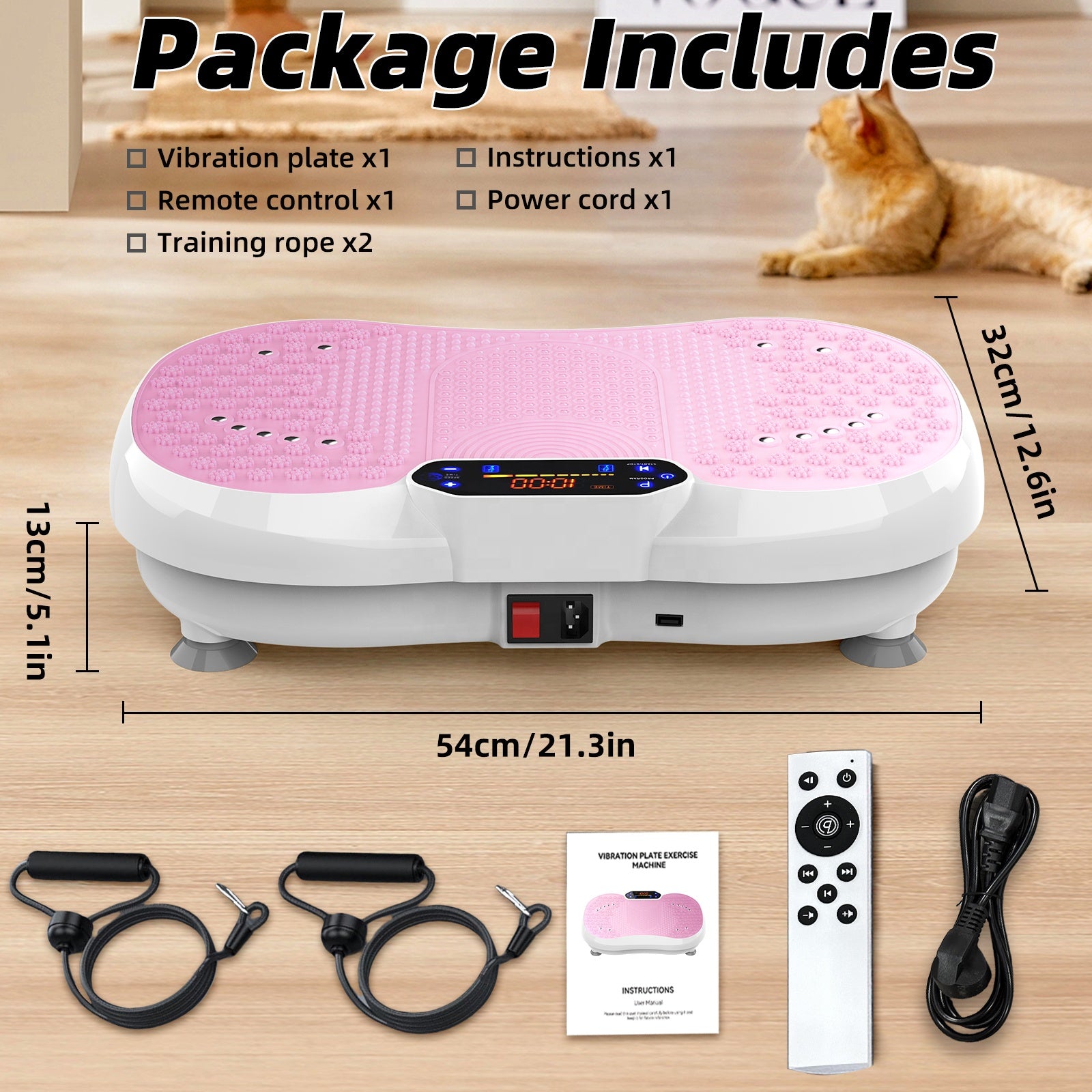 GOFIT Vibration Plate Fitness Machine