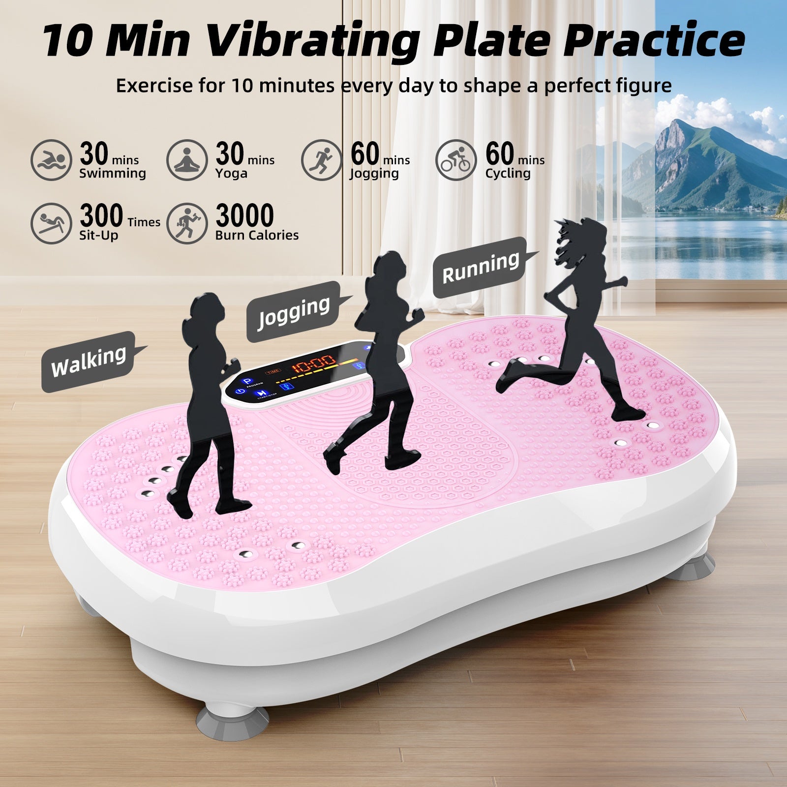 GOFIT Vibration Plate Fitness Machine