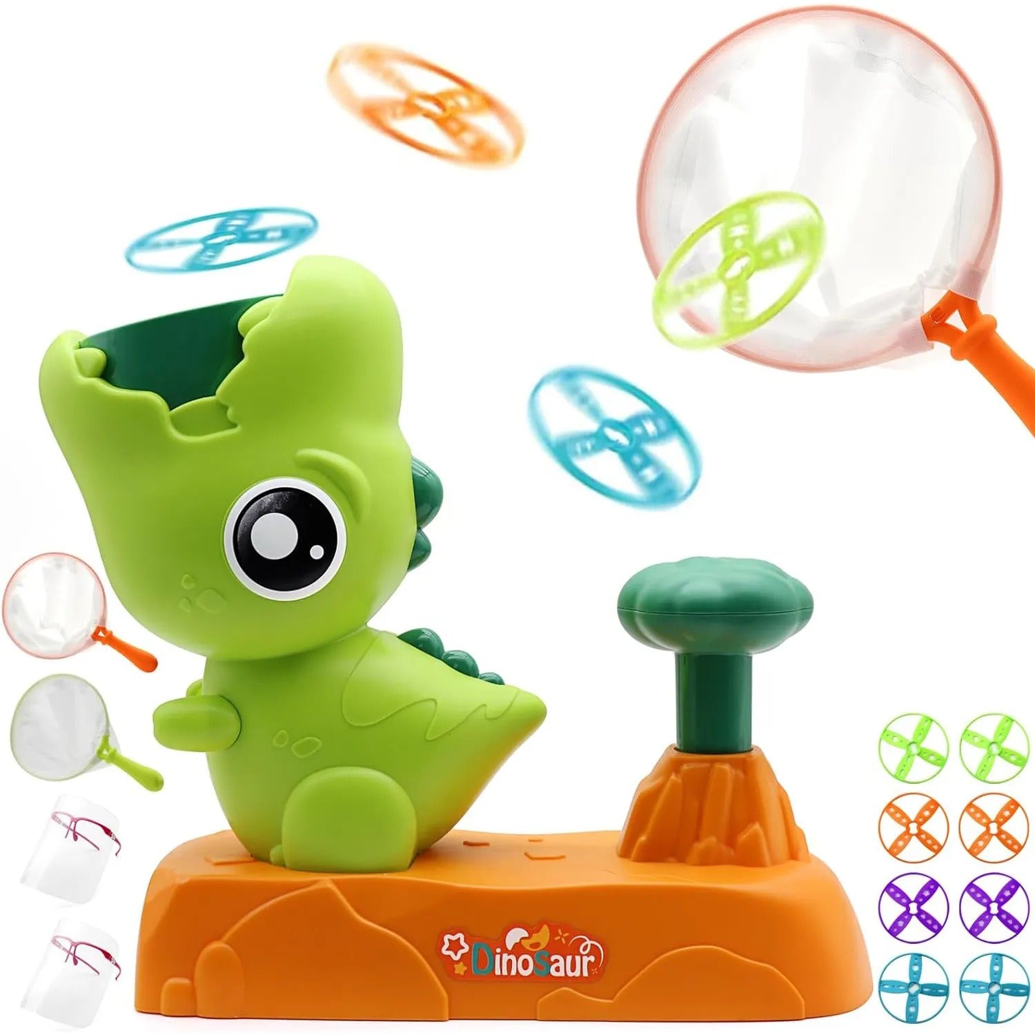 Dinosaur Frisbee Shooter Game