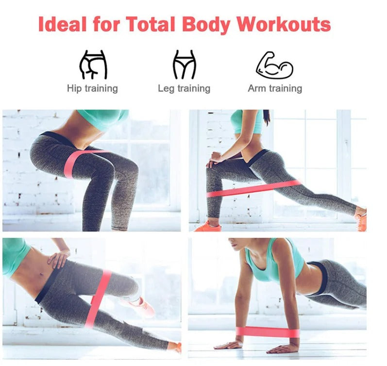 Rubber Elastic Band 5 Different Resistance Levels