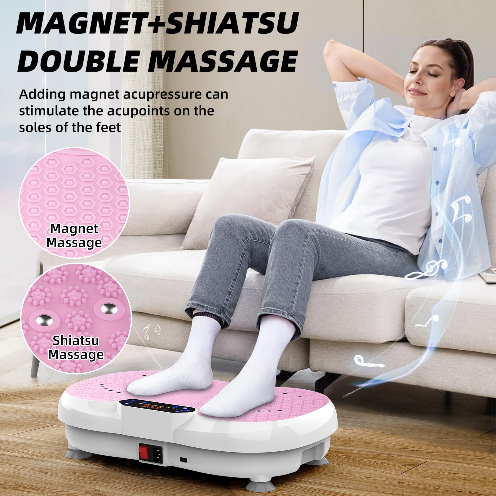 GOFIT Vibration Plate Fitness Machine