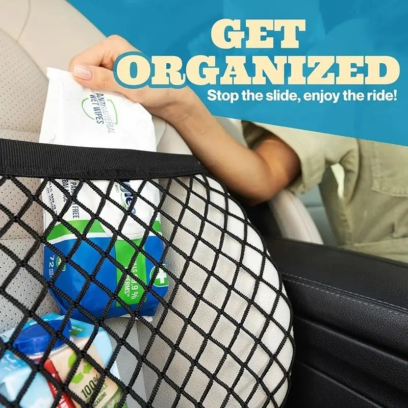 Car Seat Net Organizer