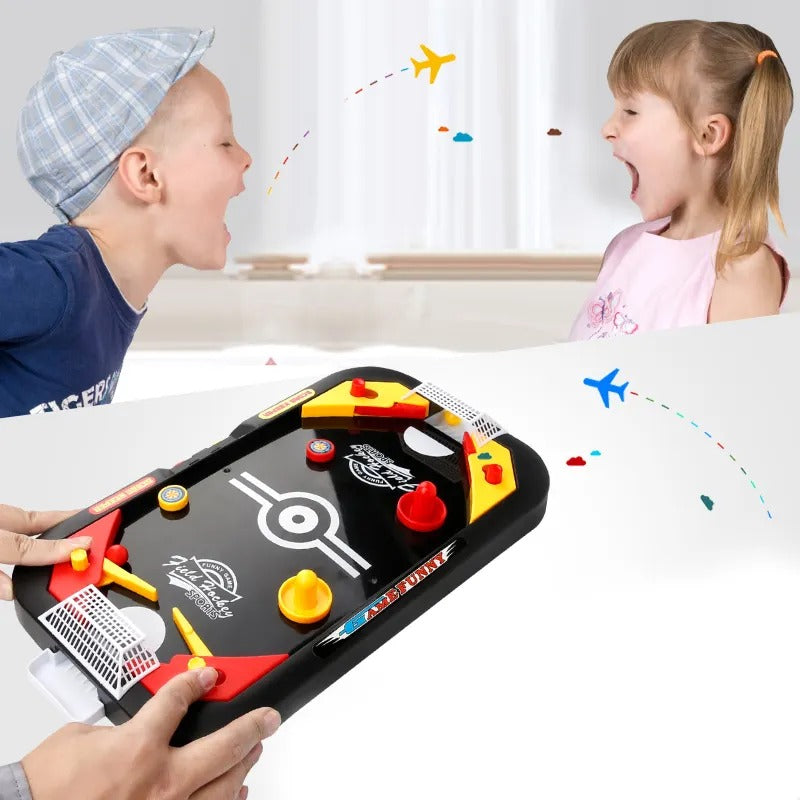 2-in-1 Soccer & Hockey Table Game