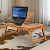 Bamboo Folding Laptop Table