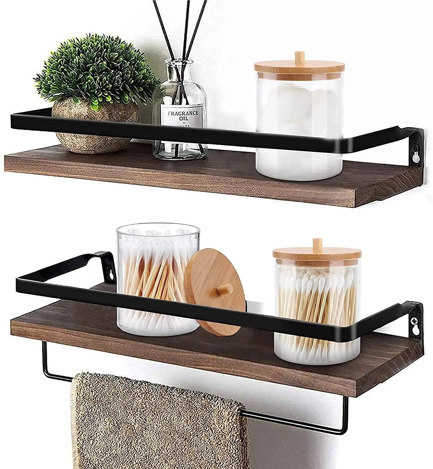 Bamboo-Lid Storage Jar