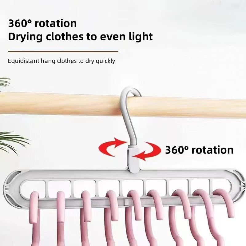 9-Holes Space Saving Hangers