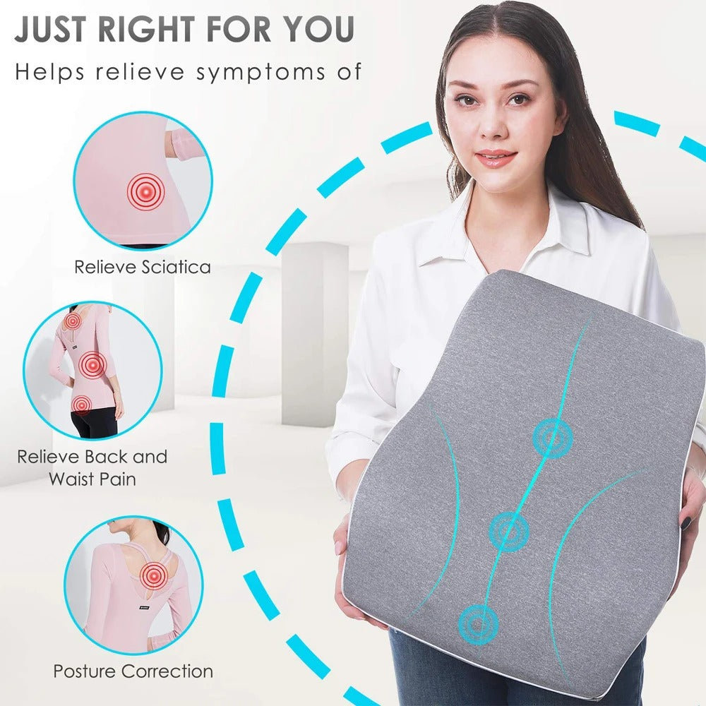 Car Back and Neck Support Pillows