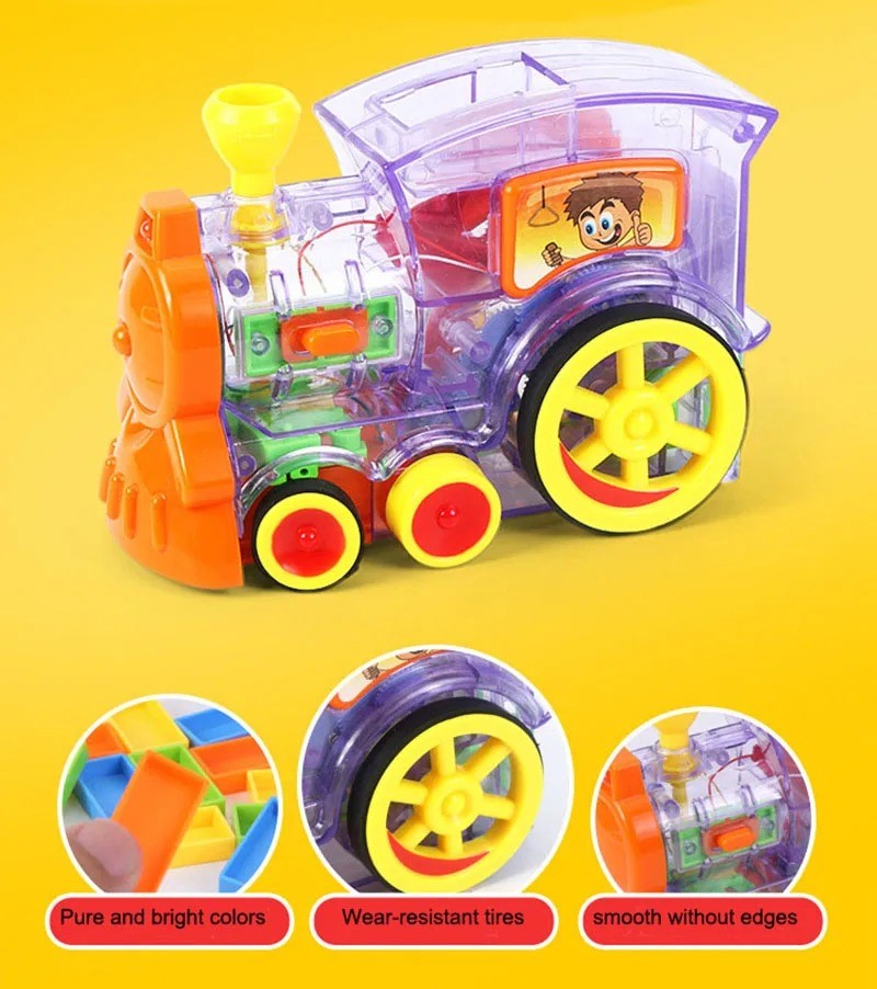 Domino Train Toy Set