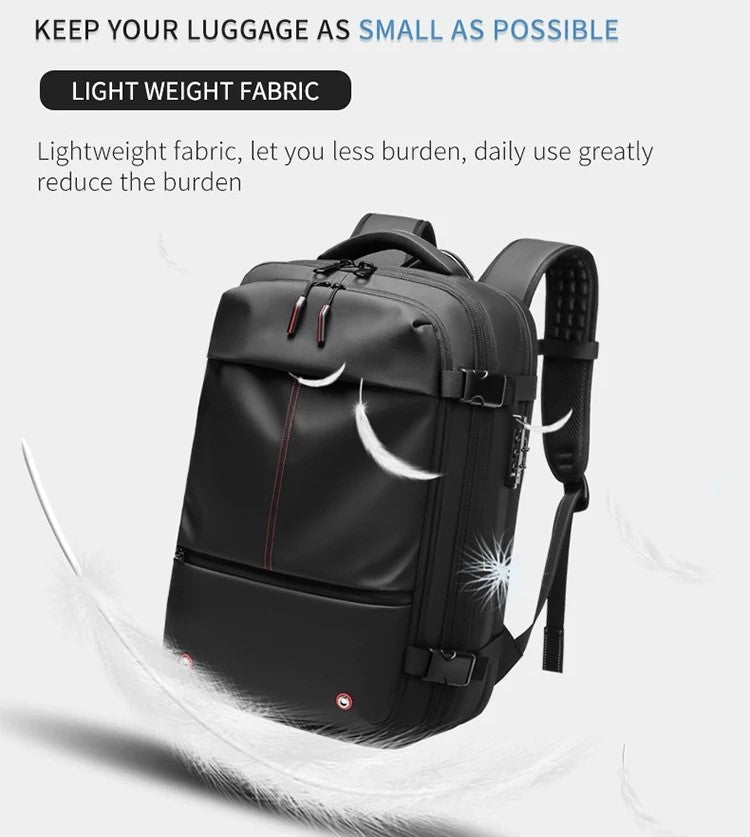 Vacuum Compression Backpack with Pump