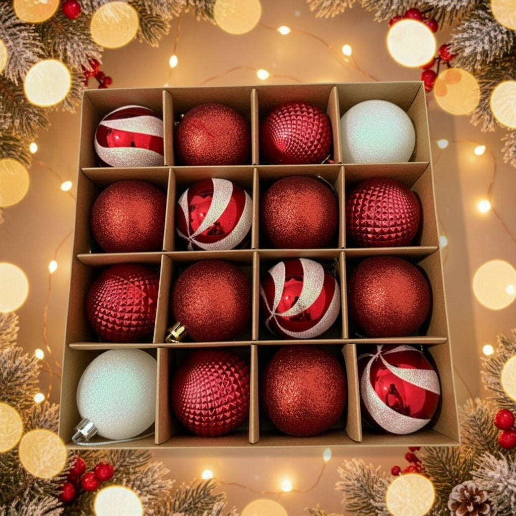 Red Christmas Balls