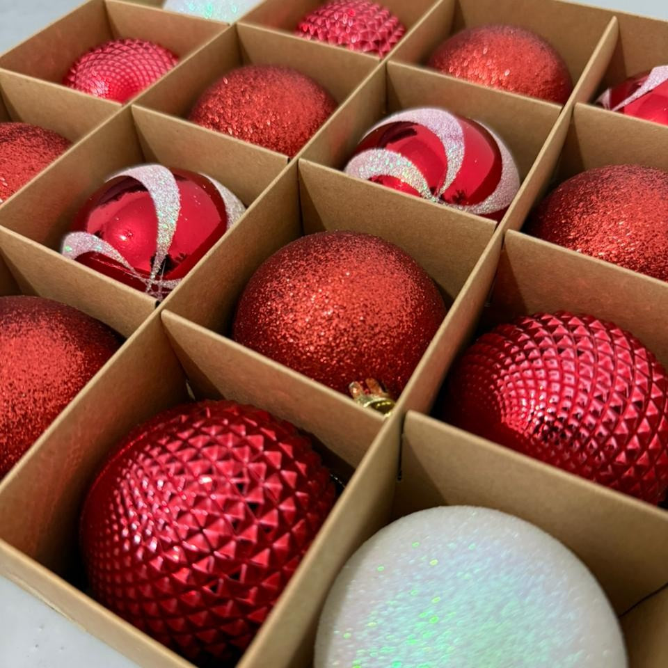 Red Christmas Balls