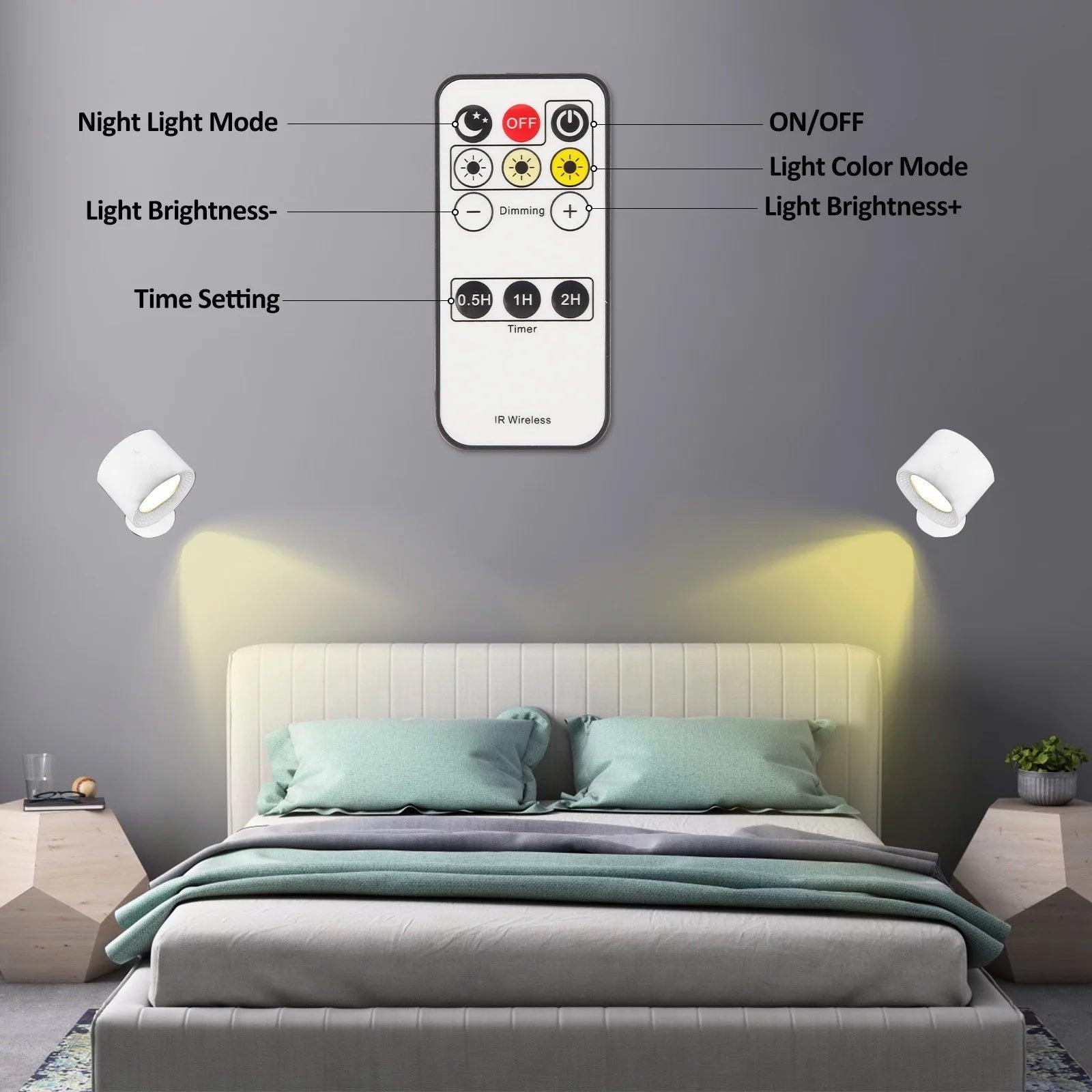 LED Rechargeable Wall Light - 961stores
