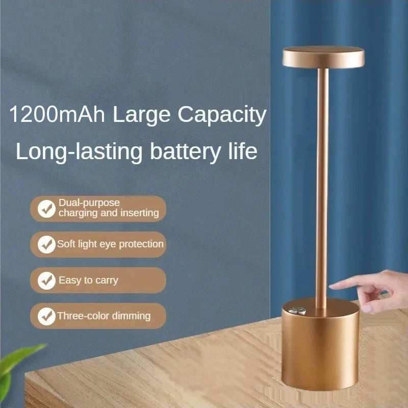 Rechargeable Touch Table Lamp